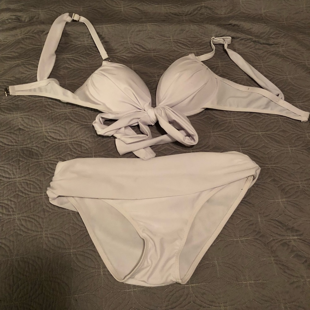 Victoria Secret white bikini